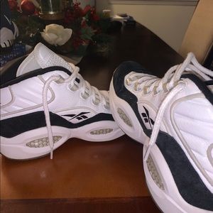 Reebok Question Mid Black White